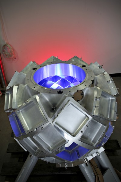 TOPAZ detector array tank 
