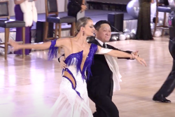 Johnny Tang and dance partner Jaimee Tuft